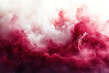 Surreal Red Vapor Waves in Motion Stream. Abstract Background
