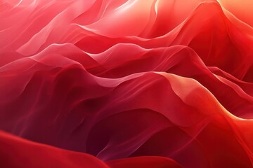  Soft Scarlet Smoke Drift with Atmospheric Flow. Abstract Background