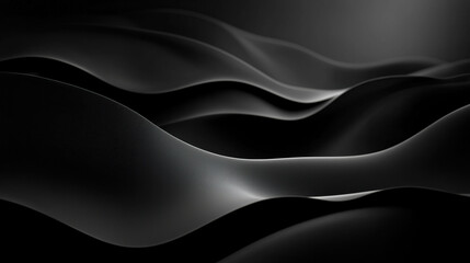 Fototapeta premium Minimalistic dark digital background with a sleek, futuristic aesthetic. 