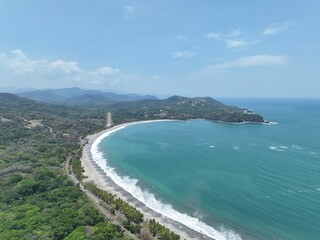 Stunning Samara Beach Costa Rica, turquoise paradise
