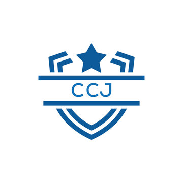 Dynamic Tech Logo Design with CCJ Letters and Abstract Motion Elements &ndash; Modern Business Identity. CCJ Letter Logo.
