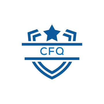 Dynamic Tech Logo Design with CFQ Letters and Abstract Motion Elements &ndash; Modern Business Identity. CFQ Letter Logo.
