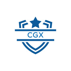 Dynamic Tech Logo Design with CGX Letters and Abstract Motion Elements – Modern Business Identity. CGX Letter Logo.
