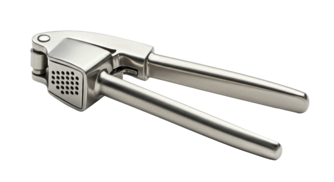 Stainless Steel Garlic Press Kitchen Tool 2.