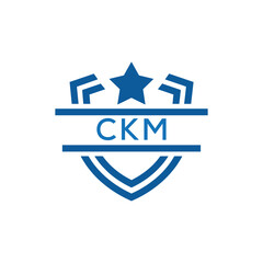 Dynamic Tech Logo Design with CKM Letters and Abstract Motion Elements – Modern Business Identity. CKM Letter Logo.
