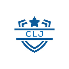 Dynamic Tech Logo Design with CLJ Letters and Abstract Motion Elements – Modern Business Identity. CLJ Letter Logo.
