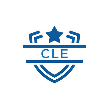 Dynamic Tech Logo Design with CLE Letters and Abstract Motion Elements &ndash; Modern Business Identity. CLE Letter Logo.
