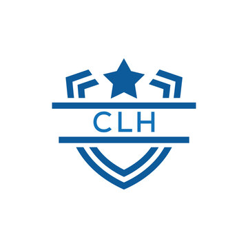 Dynamic Tech Logo Design with CLH Letters and Abstract Motion Elements &ndash; Modern Business Identity. CLH Letter Logo.
