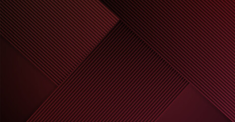Layers of deep burgundy hues create a sophisticated backdrop, showcasing diagonally arranged lines and planes that introduce depth and dimension with an elegant visual texture