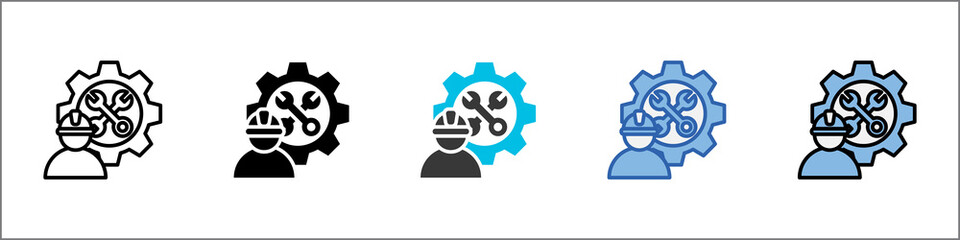 Maintainer Icon Pack Multistyle Illustration