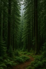 Middle of the forest
