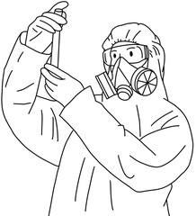 man with a cigarette