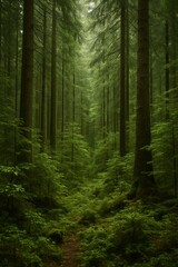 Fototapeta premium Deep forest