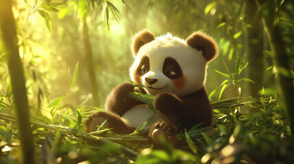 horizontal, mammal, no people, photography, alertness, bear, color image, animal, austria, nature, one animal, outdoors, animal wildlife, animals in the wild, giant panda, panda - animal