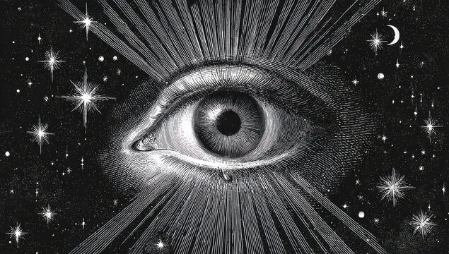All-seeing eye in space