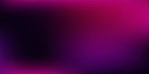 Modern dark purple pink blue color gradient background blurred neon art