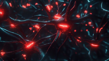 Red Neural Network with Dynamic Technology Patterns. Abstract Background