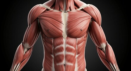 Upper human Skeletal muscles