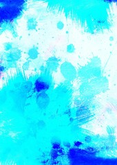 Mixture of paint color, Close-up