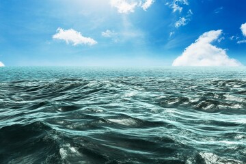 View of seascape against sky