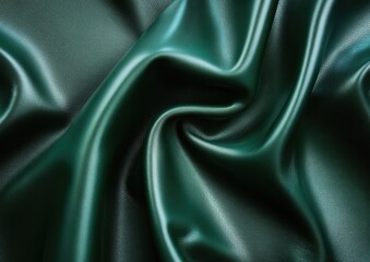 Dark green background with a leather texture, high-resolution photo, large canvas sizes, wallpaper, smooth and shiny,