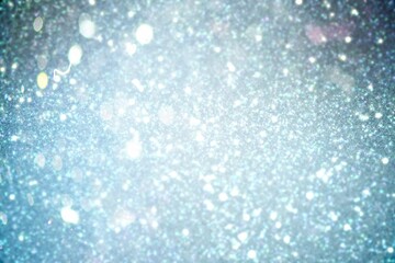 White snow and stars design