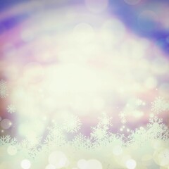 Glowing christmas background
