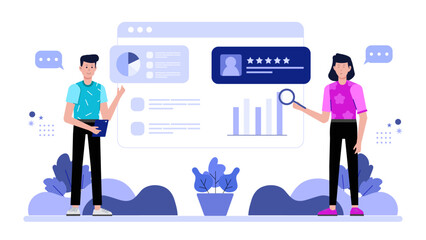 Customer success team measuring user adoption metrics