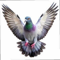 Fototapeta premium Majestic Pigeon Flying