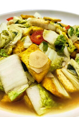 Sweet Savory Sawi and Tofu Delight