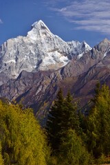 四川省　四姑娘山ハイキング