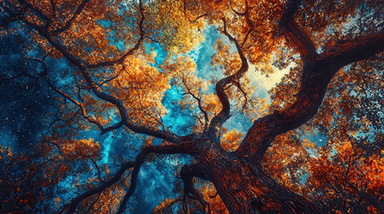 View from Tree to the sky