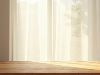 Minimal Natural Soft Light Scene