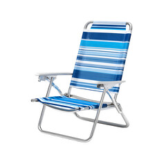 Beach Chair, isolated on white background