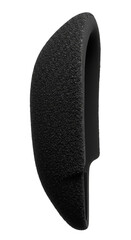 Isolated Glitter Headband Black Hair Accessory on Transparent Background