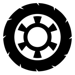 steering wheel vector illustration