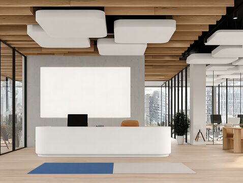 MODERN sports complex interior, depicted with bold, geometric shapes, vibrant color accents, and athletes engaged in various activities High-Tech Sports Facilities Urban Active Lifestyles