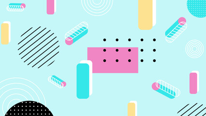 Abstract pastel geometric pattern design suitable for backgrounds, textiles, stationery, and web design projects. Versatile and modern visual element.