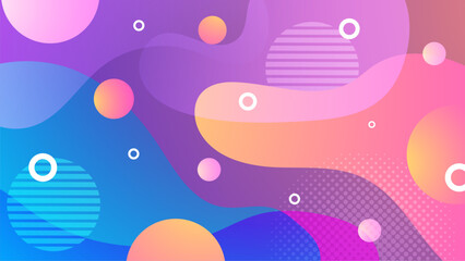 Abstract colorful fluid design suitable for backgrounds, banners, art prints, packaging, and web design with vibrant and energetic visuals.