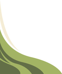 Business Wave Corner Vector