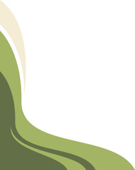 Business Wave Corner Vector
