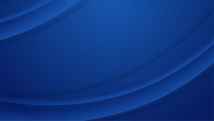 Abstract blue background with curved lines, ideal for use as a digital wallpaper, graphic design element, or presentation backdrop.