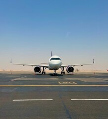 airplane at the airport