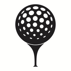 golf ball vector illustration