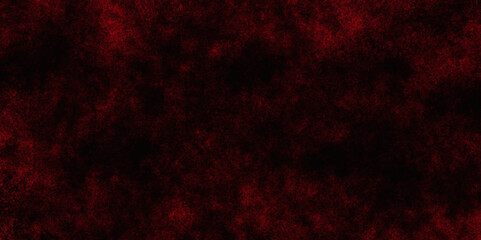 Red color powder explosion isolated on black background. Colorful dust explode. Paint Holi, dust particles splash. Network concept with spray. Futuristic technology element. 3D rendering.