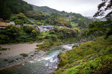 Summer at Oboke Gorge in Tokushima Prefecture, Japan