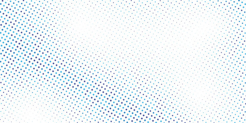 blue star-dotted halftone gradient texture. Repeating blue star-dotted gradient with simple design, blue abstract illustration.