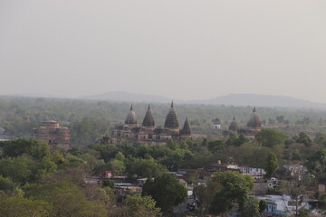 Orchha is a beautiful city near Jhansi in India. It has a fort and few temples alongside a river...