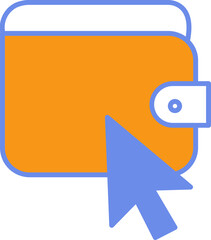 Search Wallet In Fill Icon