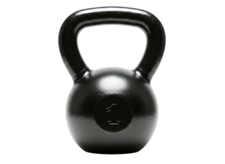  kettlebell  isolated on transparent background